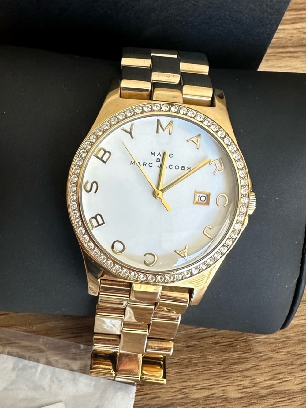 Marc Jacob’s gold watch